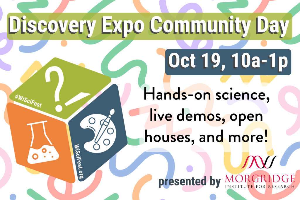 Community Expo Day, Oct 19, 10am-1pm, Discovery Building, madison