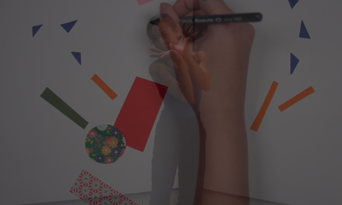 screen capture of a hand drawing
