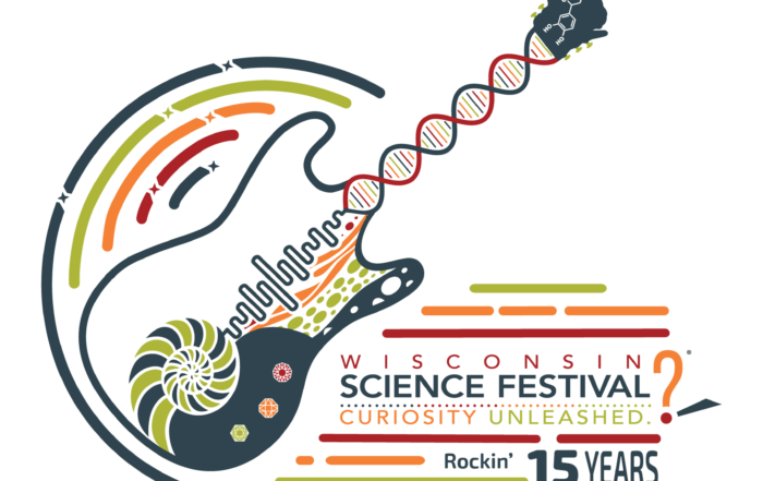 2025 Wisconsin Science Festival Theme logo
