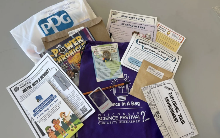 contents of the 2025 science in a bag